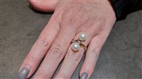 Ringe Guerretta Gioielli Dame Anello Perla in Gold Perla GUERR133 - GUERR133